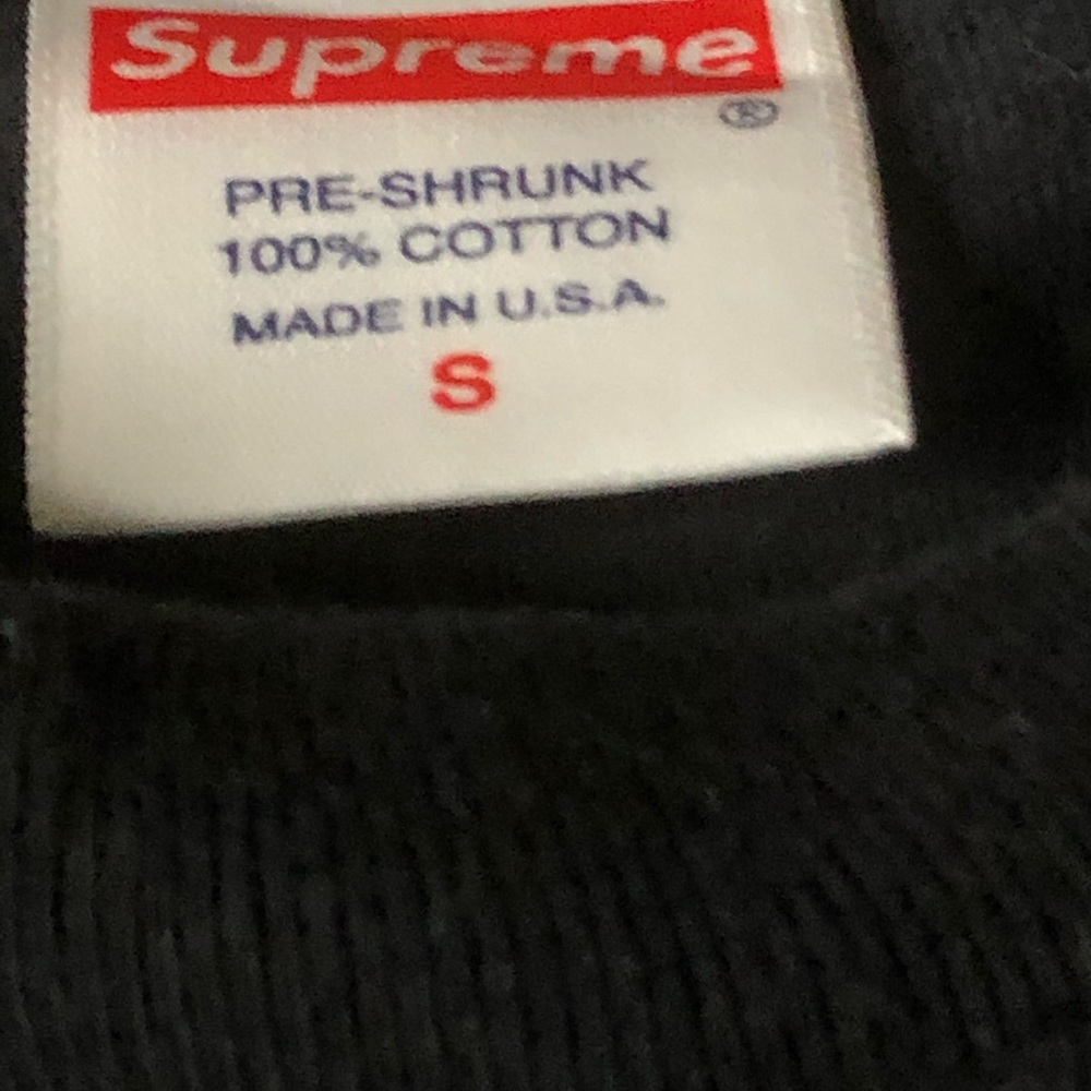 Supreme L/S Small Black T-Shirt Death After Life - Picture 6 of 7